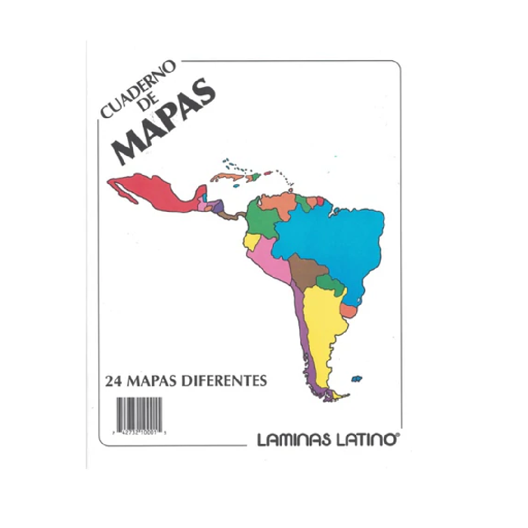 Cuaderno de 24 Mapas