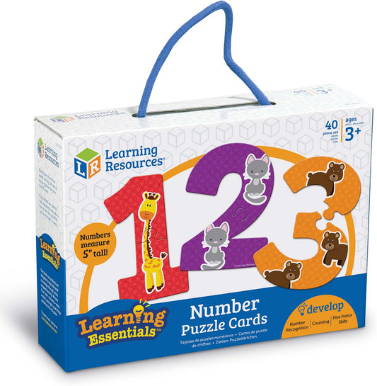 Number Puzzle Cards