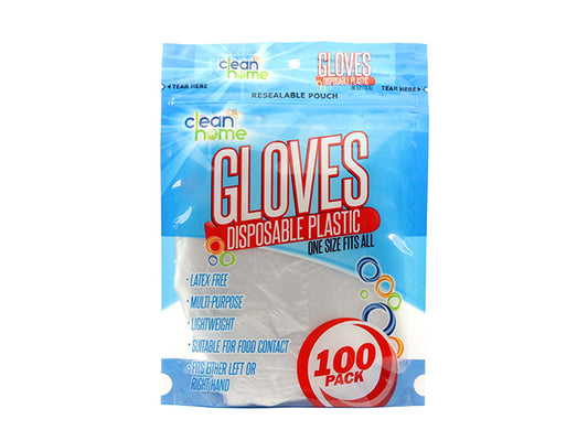 Disposable Plastic Gloves [100pk]