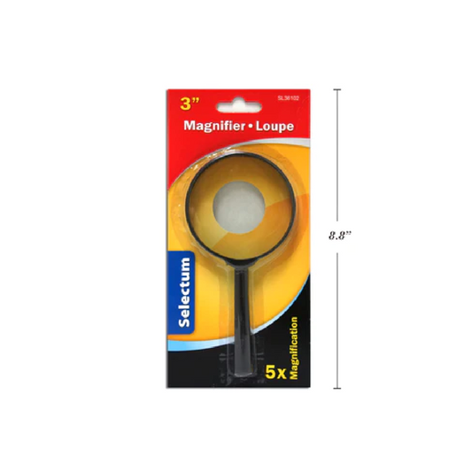 Magnifier Round Handheld 3"