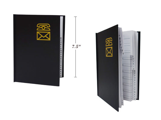 Address Book Hard Cover
