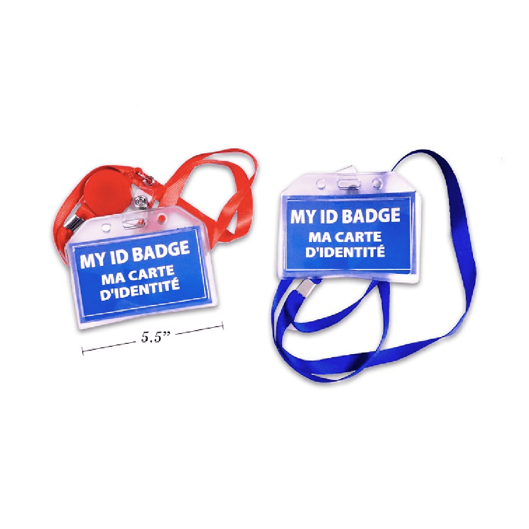 ID Badge Holder w/Lanyard