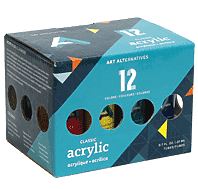 Paint Acrylic 12-Colors 20ml