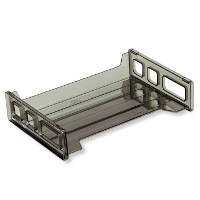 Tray Letter Size - Smoke