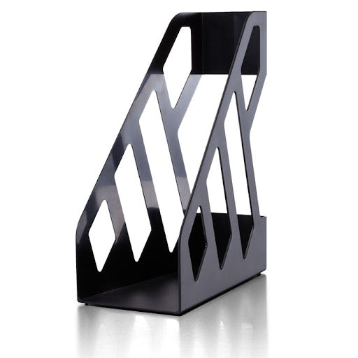 Recycled Magazine File, Black