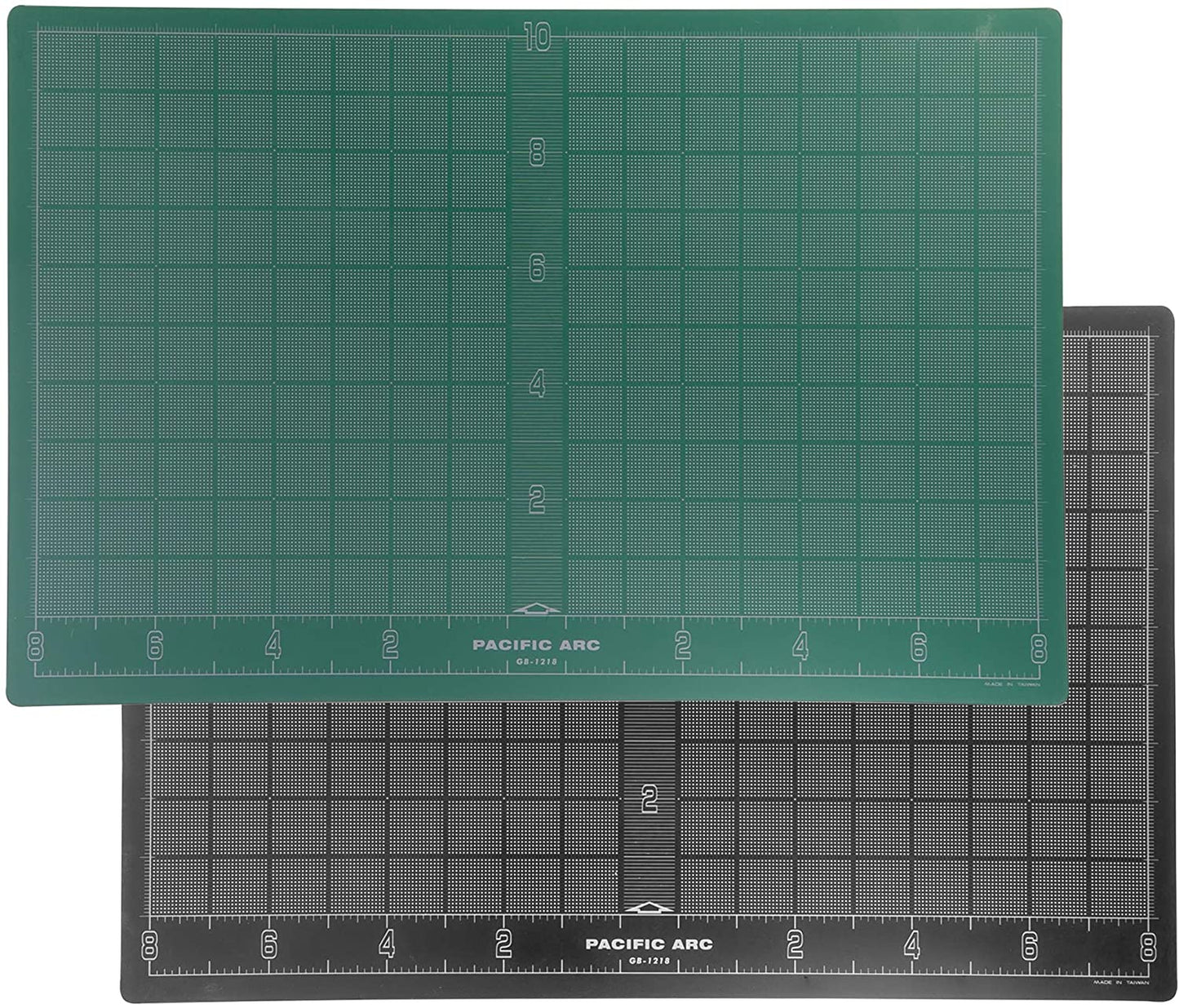 Cutting Mat 12" x 18" Green/Black