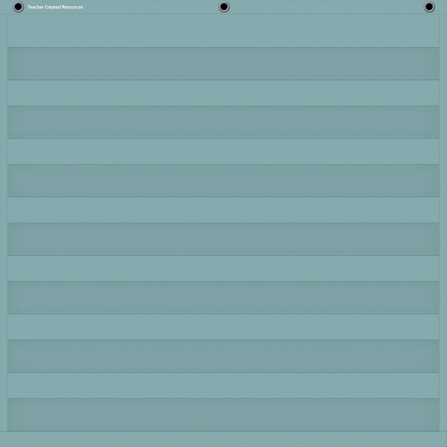 Calming Blue 7 Pocket Chart
