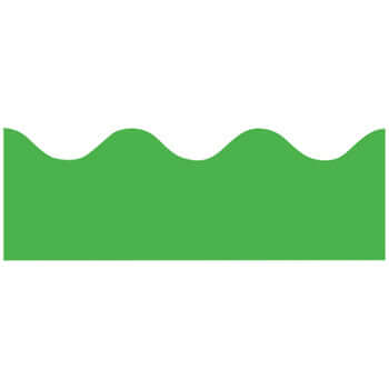 Border Green Scalloped