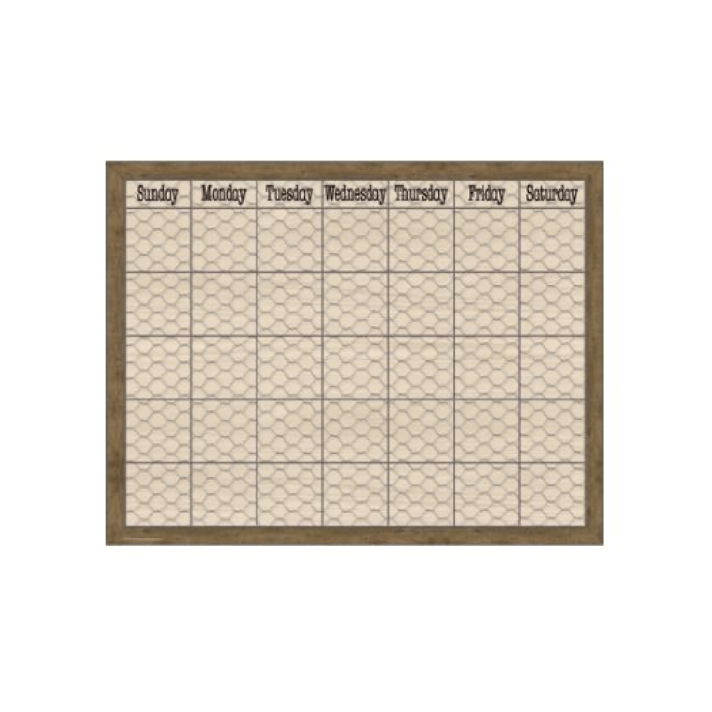 Poster Wire Calendar