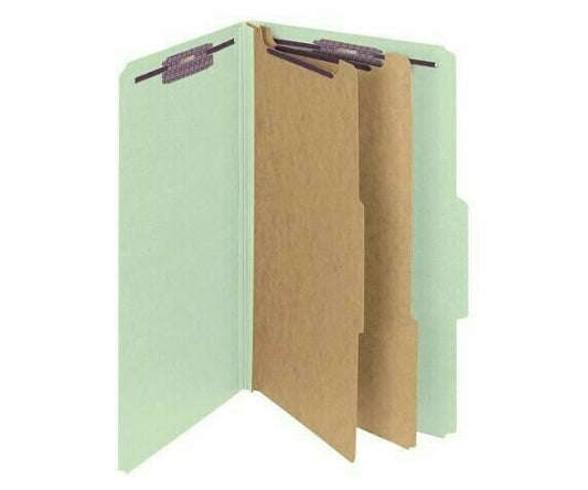 Partition Folder Legal 2p Green