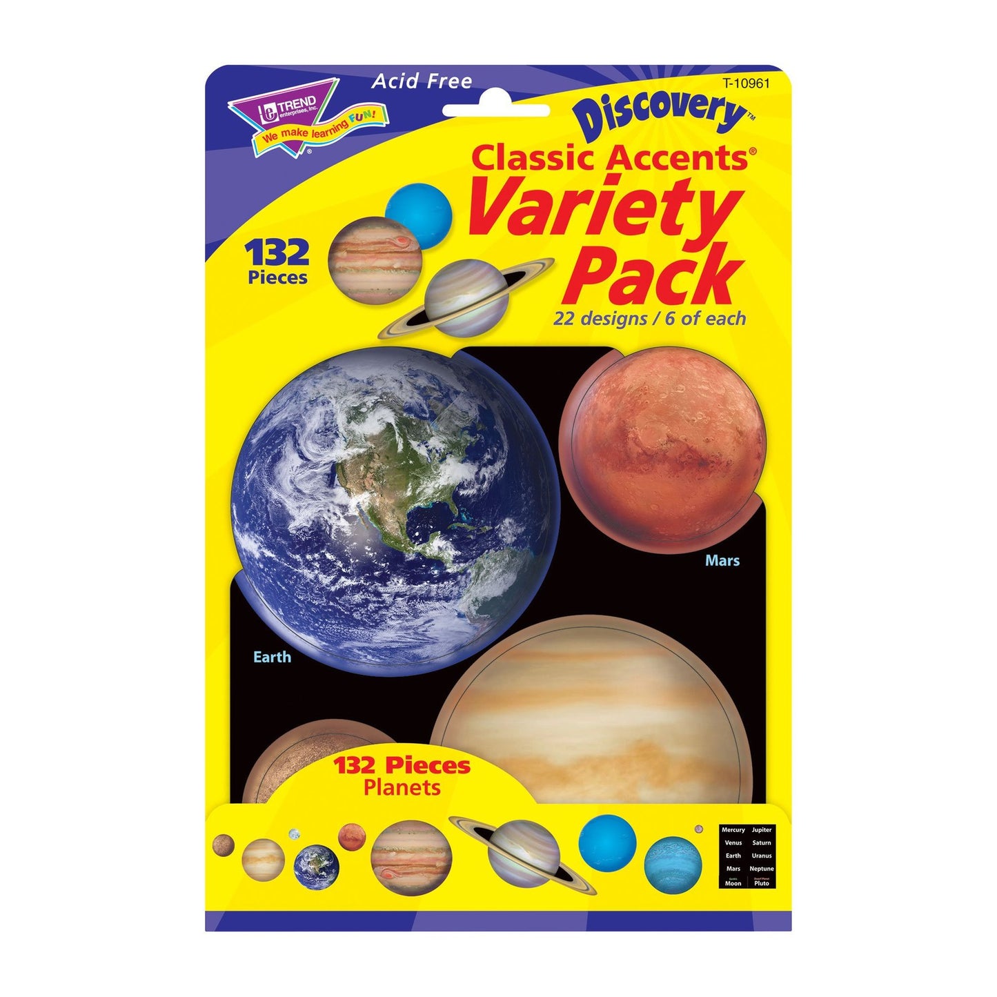 Planets Classic Accents Variety Pack