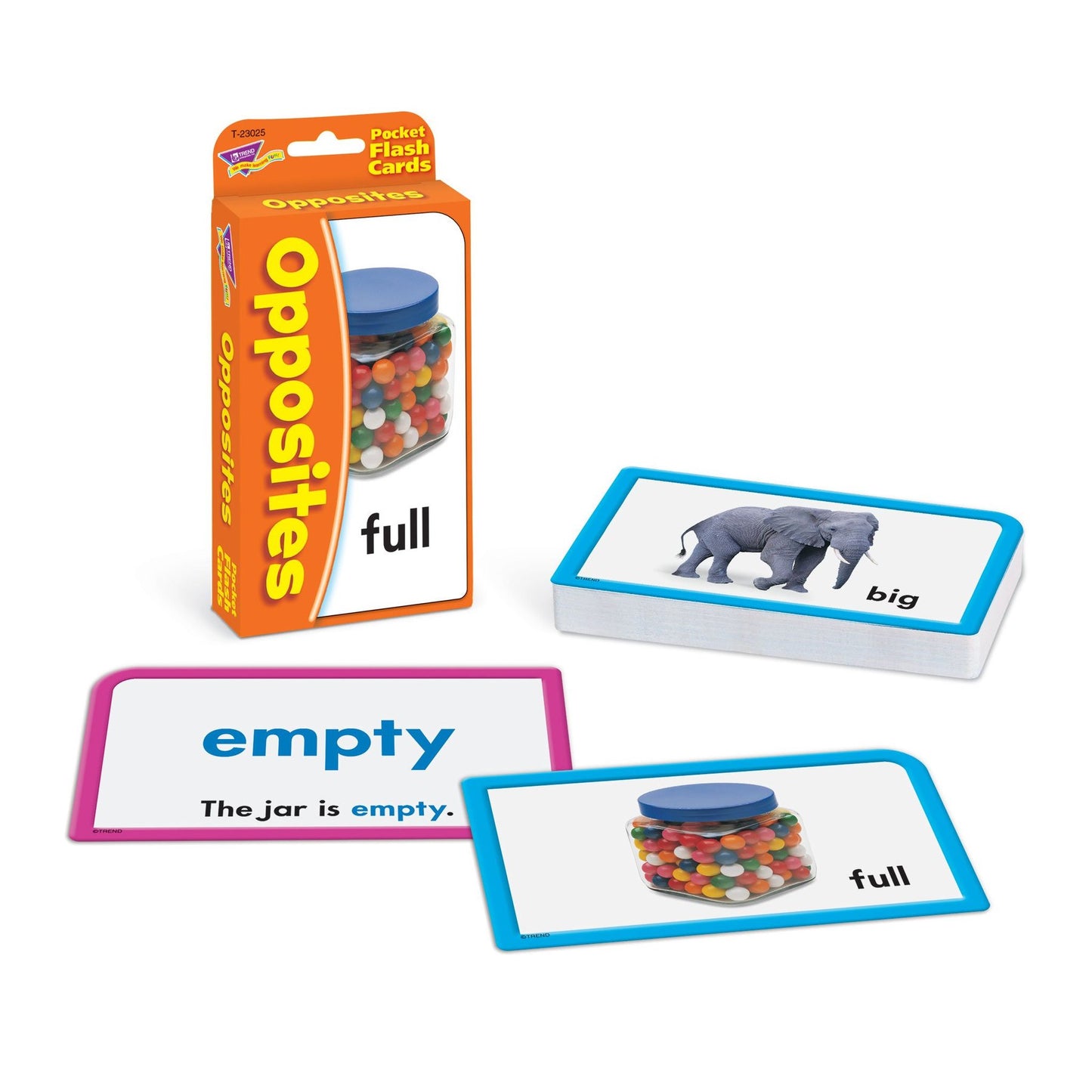 Opposites Pocket Flash Cards