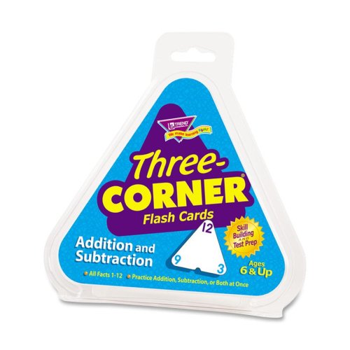 3-Corner Flash Cards Addition and Subtraction