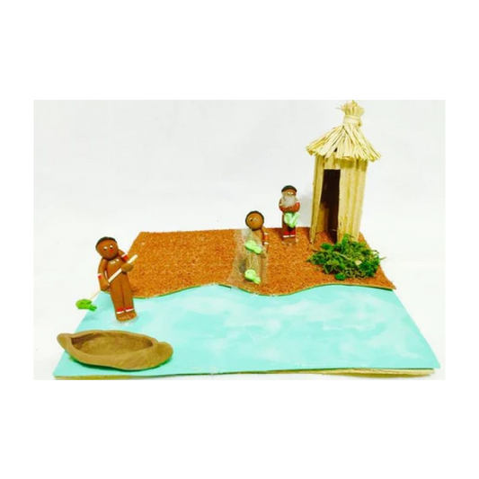 figuras de indios tainos para maquetas y proyectos