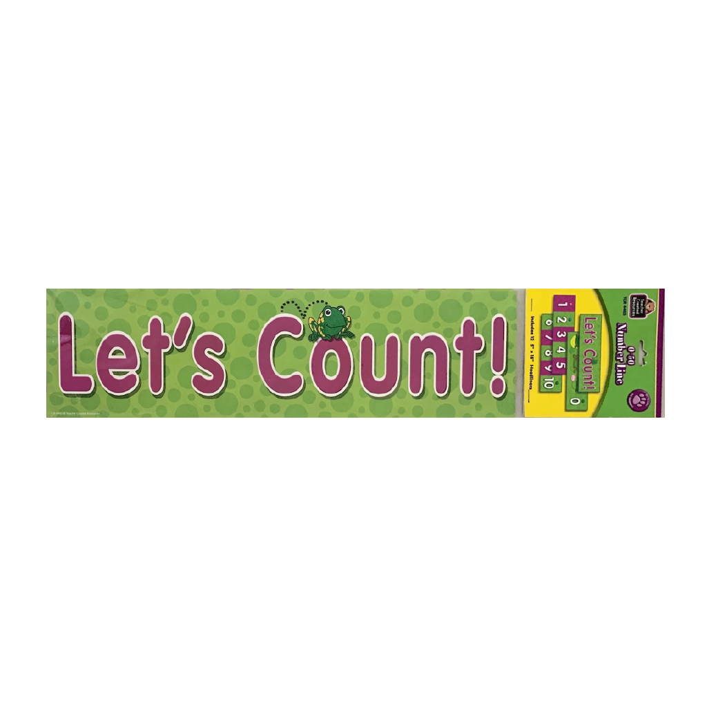 Headliners 0-50 Number Line