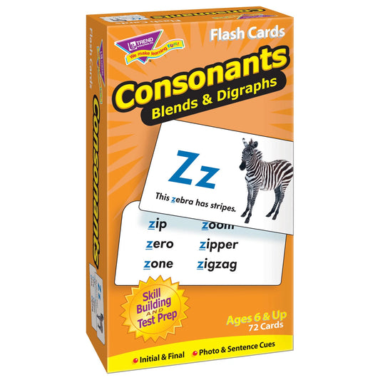 Consonants Skill Drill Flash Cards