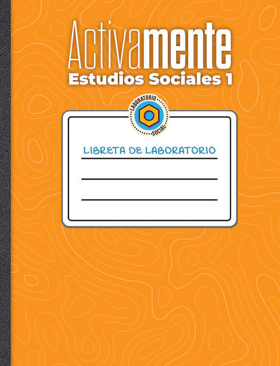 cuaderno estudios sociales activamente 1 Santillana libreta laboratorio