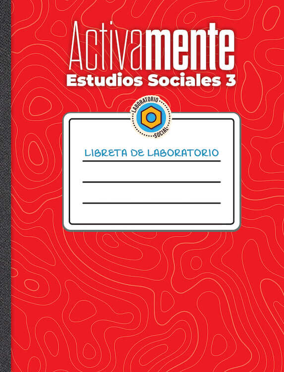 cuaderno estudios sociales activamente 3 Santillana libreta laboratorio