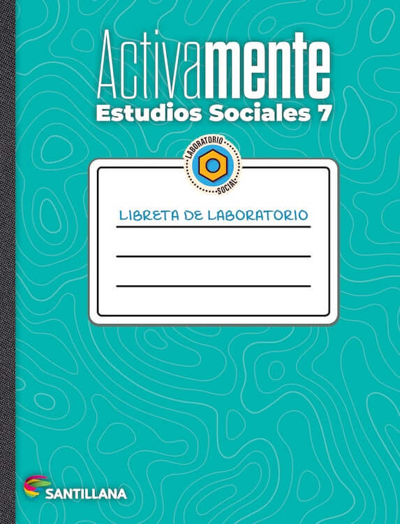 Cuaderno estudios sociales 7 activamente santillana libreta de laboratorio