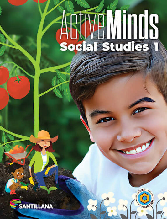 Book social studies 1 activeminds Santillana libro de texto en ingles