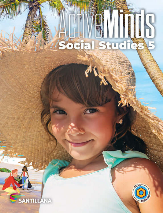Book social studies 5 activeminds Santillana libro de texto en ingles