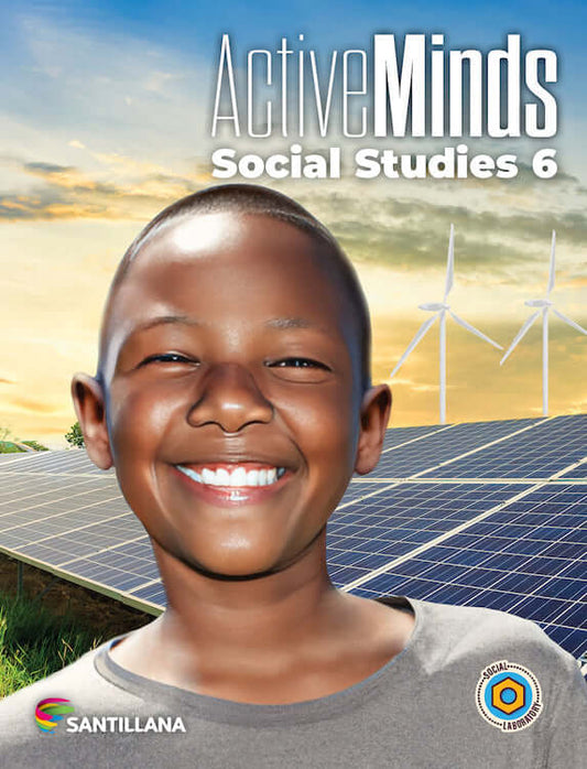 Book social studies 6 activeminds Santillana libro de texto en ingles