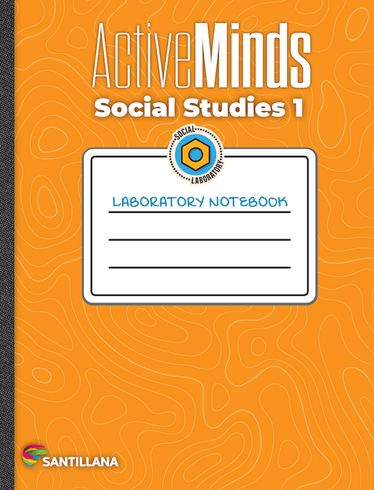 workbook social studies 1 activeminds Santillana laboratory notebook