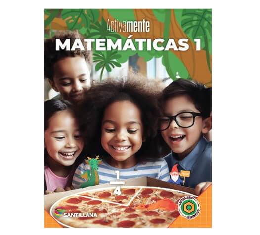 libro de texto matematicas 1 activamente santillana primero