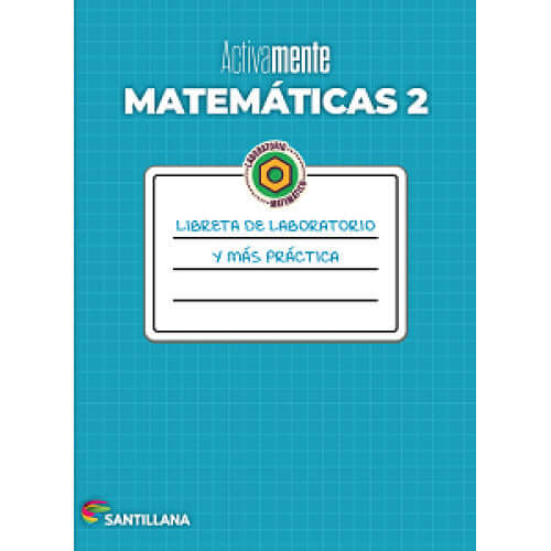 cuaderno Activamente Matematicas 2 libreta de laboratorio y mas practica santillana segundo