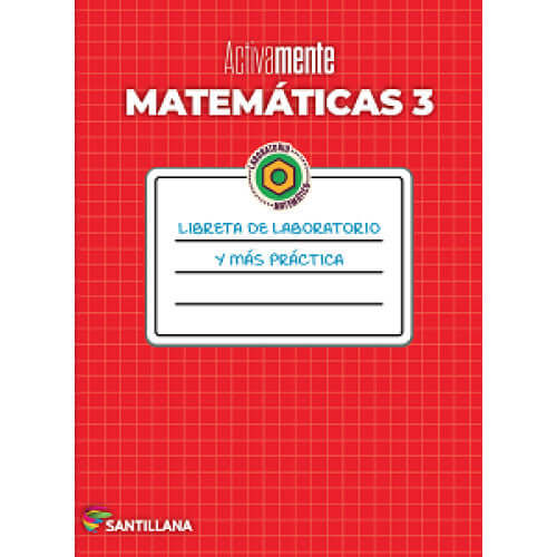 cuaderno Activamente Matematicas 3 libreta de laboratorio y mas practica santillana tercero
