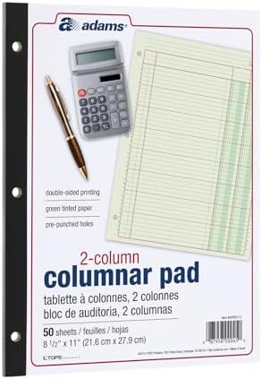 Columnar Pad 2 Columns