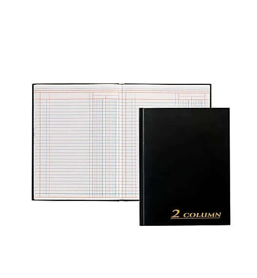 2-Column Account Book, 9 1/4" x 7" [160 Pags]