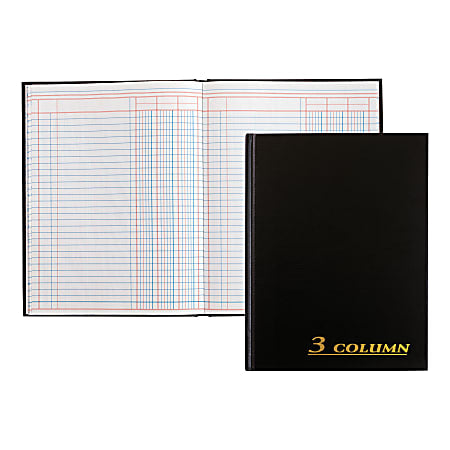 3-Column Account Book, 9 1/4" x 7" [160 Pags]