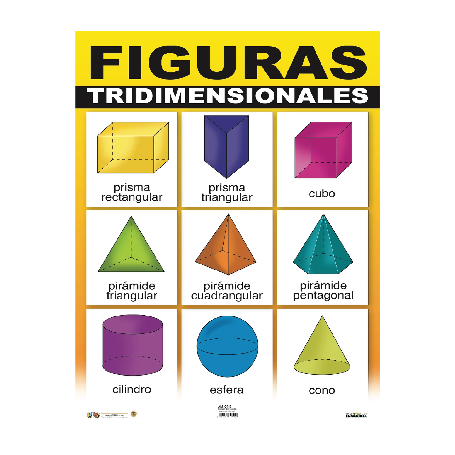 Poster Figuras Tridimensionales