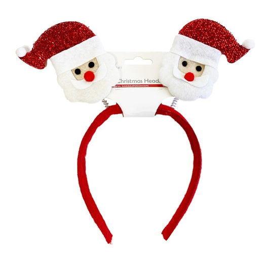 Xmas Headband Santa Face