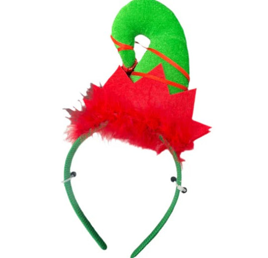 Xmas Headband Elf Green