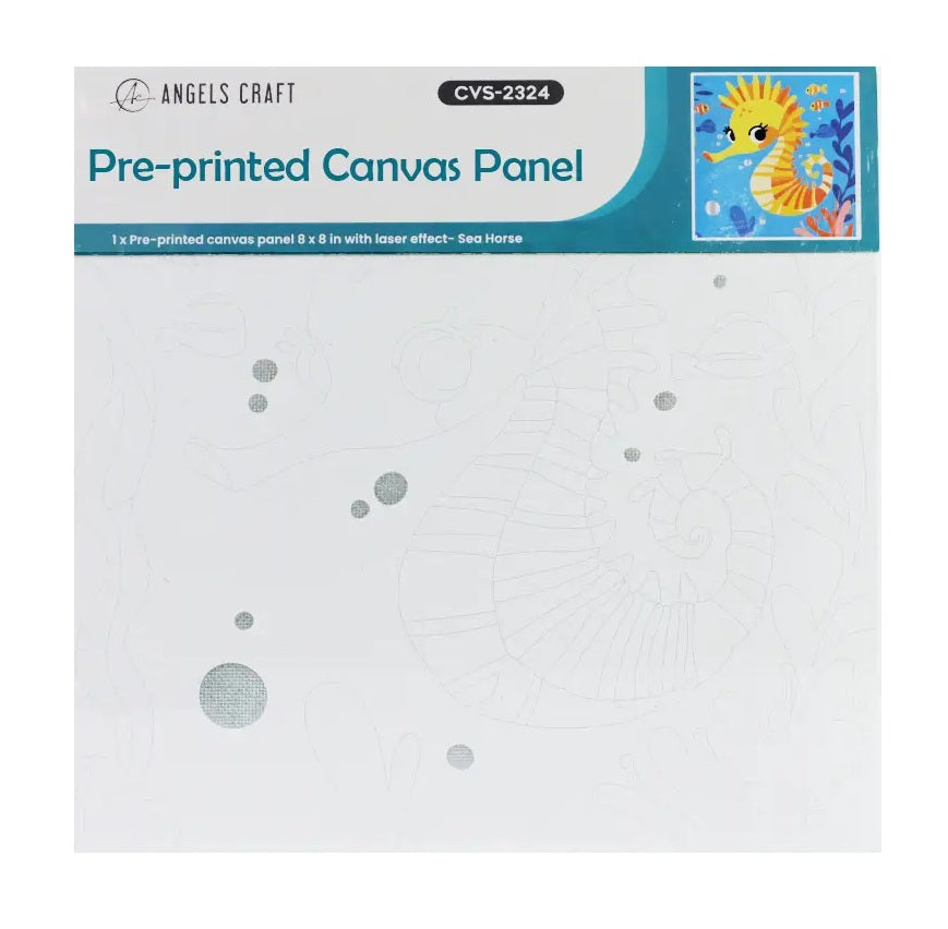 Printed Canvas Panel Poseidon