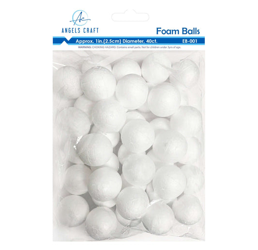 Polyfoam Balls 1" [pk-40]
