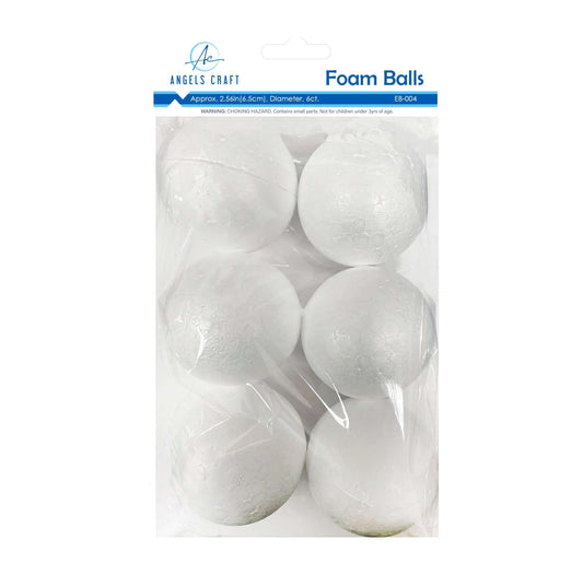 Polyfoam Balls 2.5" [pk-6]