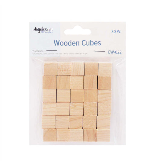 Wooden Cubes [pk-30]
