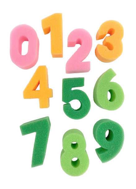 Number Sponges [pk-10]