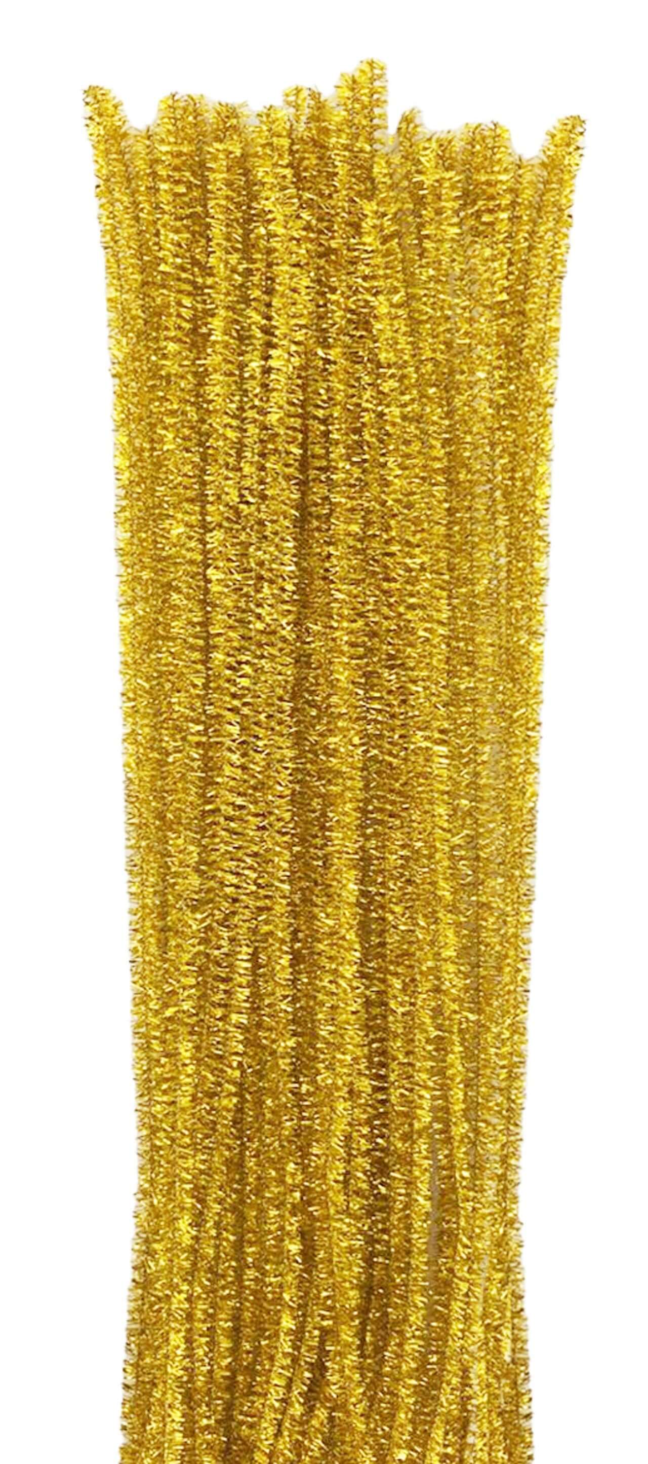 Chenille Stem Gold [pk-25]