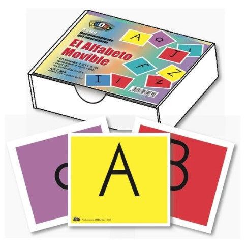 Flash Cards Alfabeto Movible [pk-60]