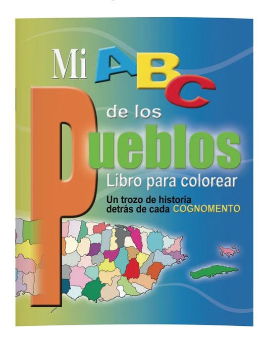 Coloring Book Mi ABC de los Pueblos