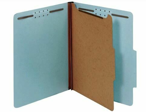 Partition Folder Legal 1p Blue [EACH]