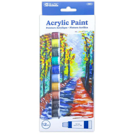 Acrylic Paint [pk-12]
