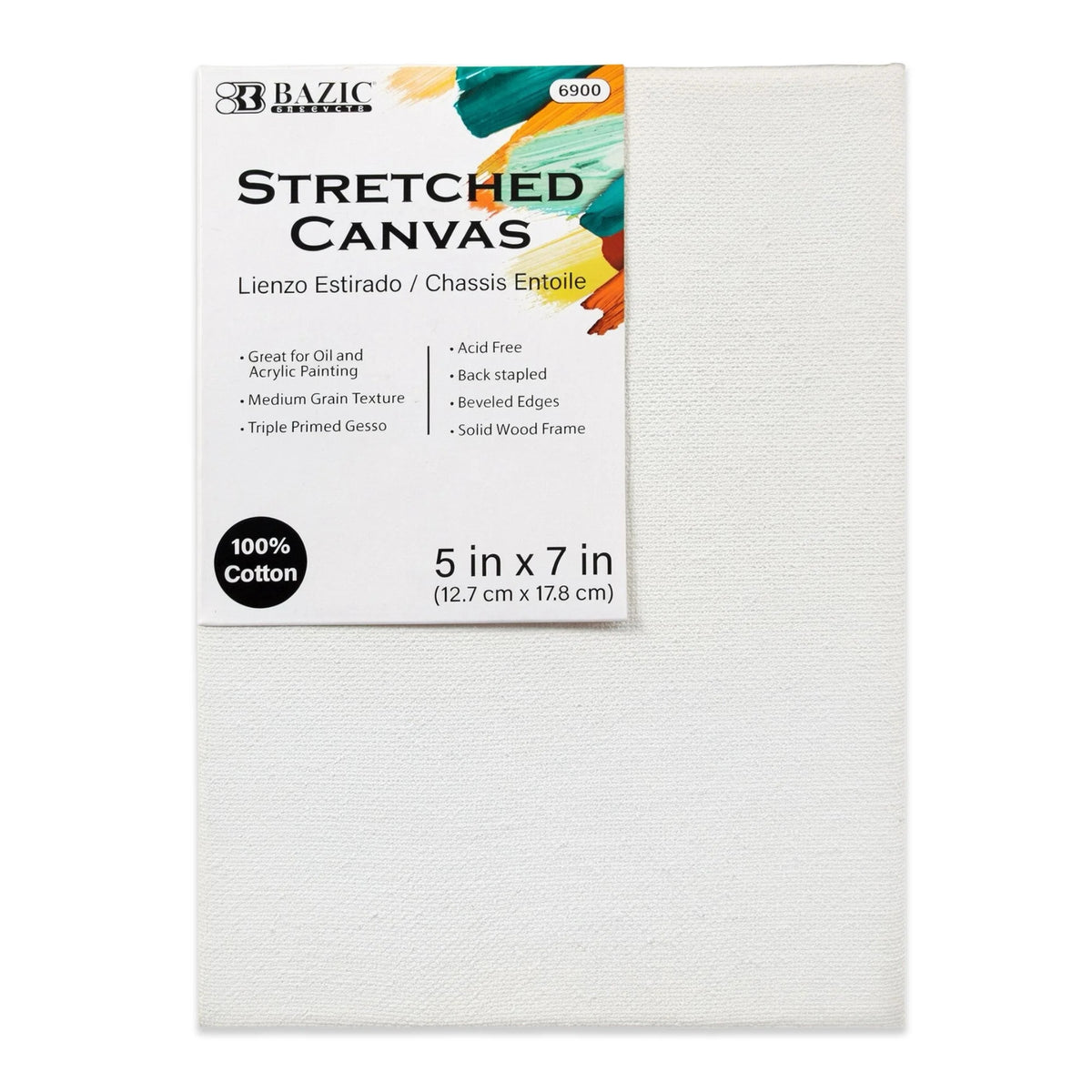Canvas Stretch 5" x 7"