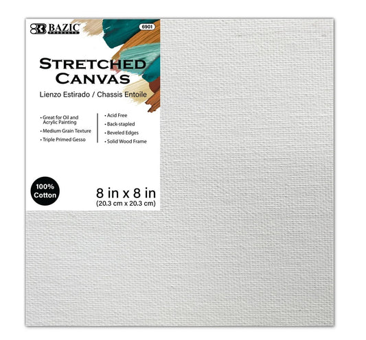 Canvas Stretch 8" x 8"