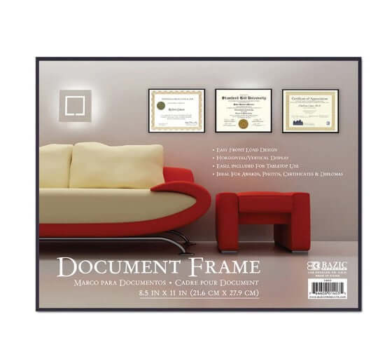 Document Frame 8.5 x 11"