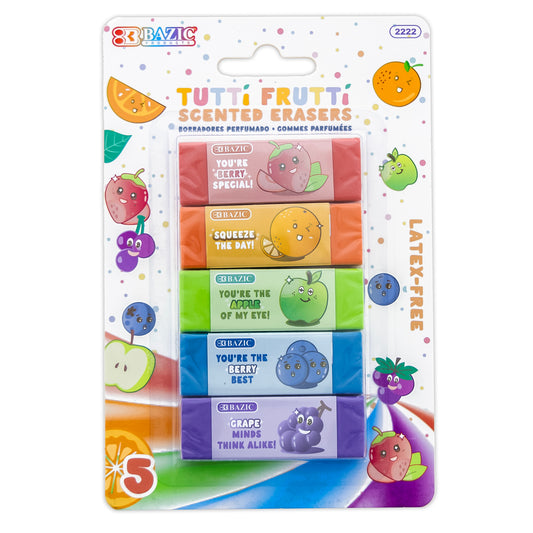 Scented Eraser [pk-5]